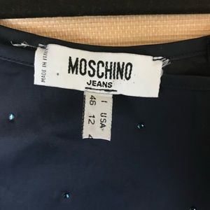 Moschino Dresses - Vintage Moschino Jeans Rhinestone Dress - 12 Moschino Dresses - Vintage Moschino Jeans Rhinestone Dress - 12